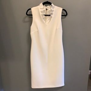 White Calvin Klein Dress